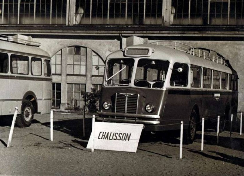 MTP. Francuskie autobusy marki Chausson po wojnie woziły...