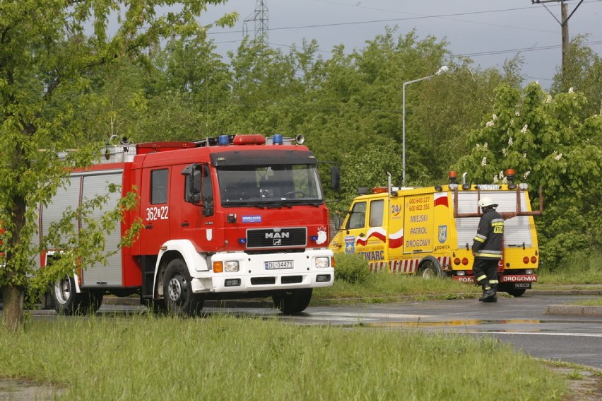 Wypadki na Koskowickiej w Legnicy