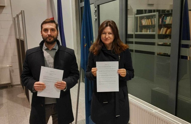Autorzy projektu Oświęcimskiego Budżetu Obywatelskiego Monika Szymeczko i Aleksander Siuta apelują do radnych: Dajmy oświęcimianom budżet obywatelski!
