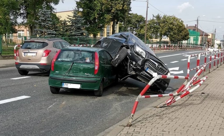 Wypadek w Kościelnej Wsi