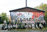 Chełm.  Odsłonięto mural z okazji 100-lecia Bitwy Warszawskiej (ZDJĘCIA)