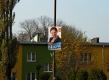 Plakaty wyborcze w Kraśniku: Pani minister wciąż wisi na słupach