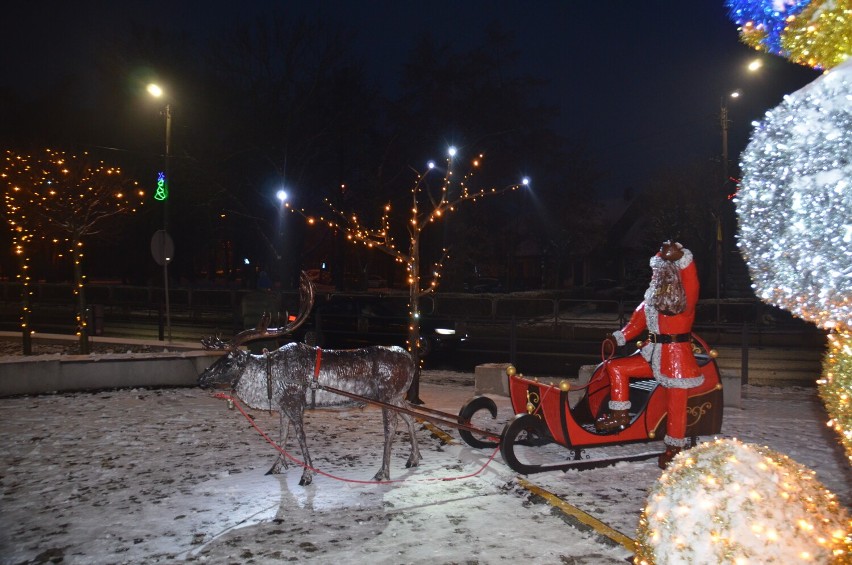 Bożonarodzeniowe iluminacje rozbłysły w sobotę w Błaszkach