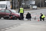 Wypadek na ulicy Złotoryjskiej w Legnicy [ZDJĘCIA]