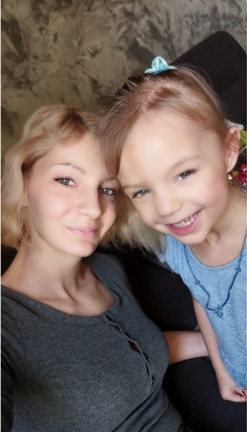 Milena Winkler z córką Lenką