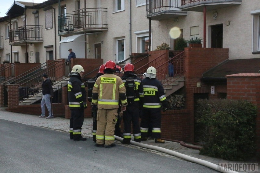 Pożar w domowej saunie w Opolu. Jedna osoba została ranna 