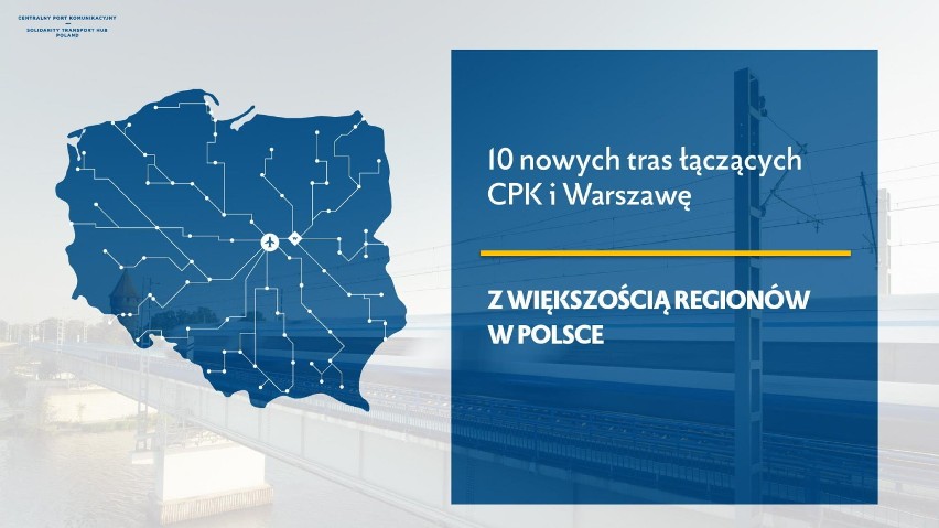 Superszybki pociąg do stolicy i Centralnego Portu Lotniczego pojedzie przez Pleszew?