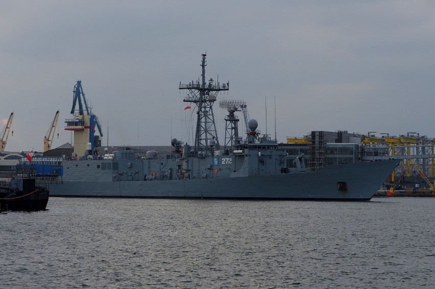 ORP Gen. K. Pułaski wrócił do gdyńskiego portu. Jednostka brała udział w szkoleniu ORCA 