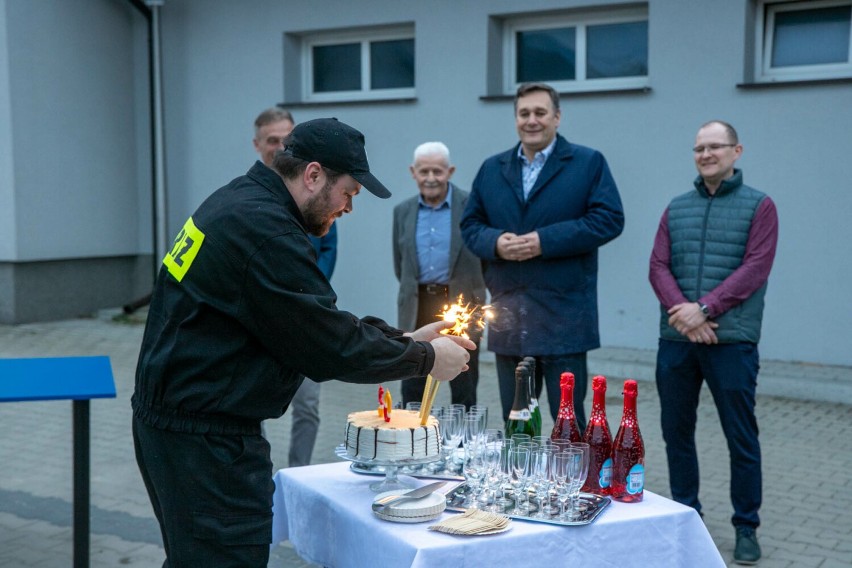 50. urodziny wozu strażackiego i podpisanie porozumienia w sprawie przekazania nowego sprzętu dla OSP w Korycinie 