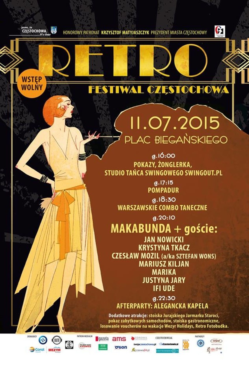 Retro Festiwal odbędzie się 11 lipca 2015 roku (sobota) o...