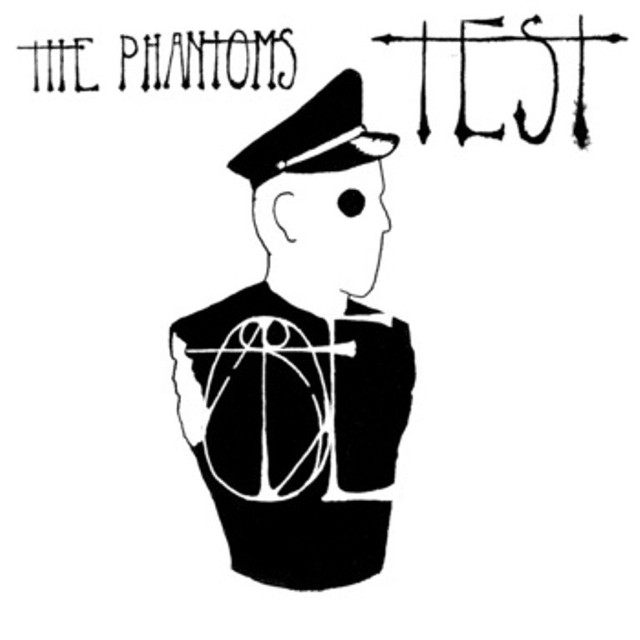 Okładka najnowszej EP The Phantoms "Test"