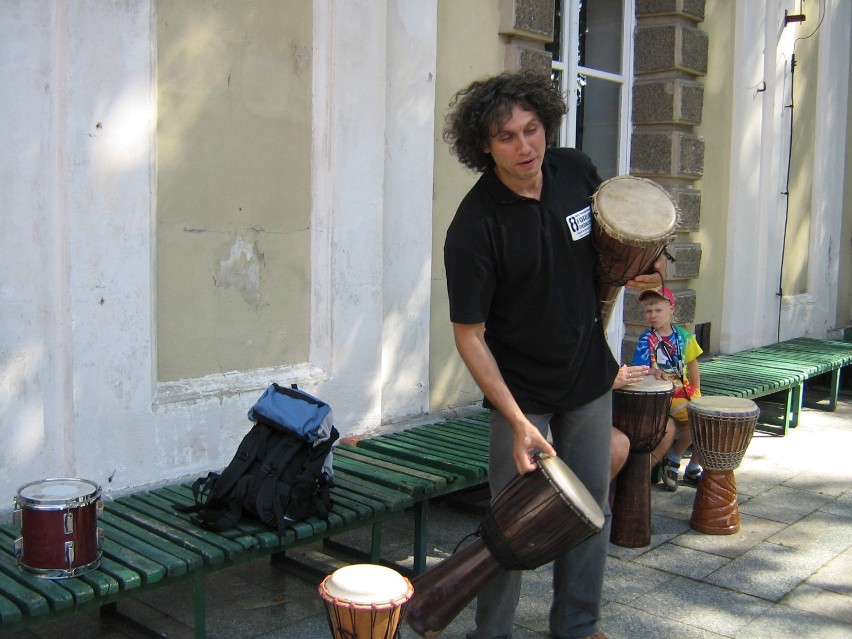 Ryszard Bazarnik - znakomity perkusista, pedagog i performer...