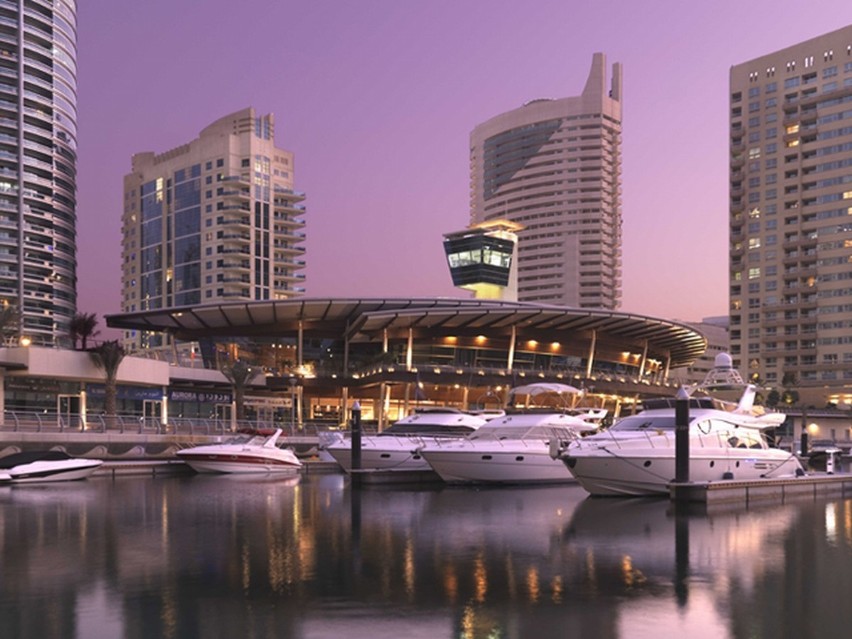Ekskluzywny port jachtowy w Dubaju