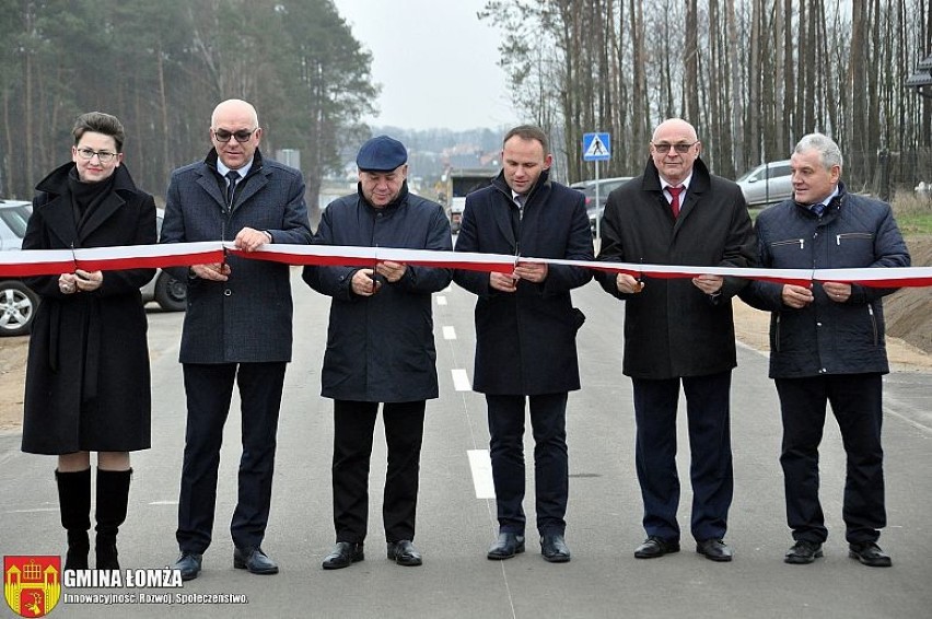 Uroczyste otwarcie nowej drogi odbyło się we wtorek 26 listopada br.