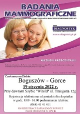 Jutro w Boguszowie-Gorcach bezpłatne badania mammograficzne