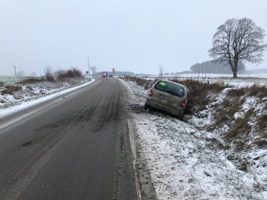 Dwie kolizje na drogach w powiecie bytowskim. Przyczynami zbyt duża prędkość