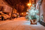 Zima w Międzychodzie: Jak miasto wygląda wieczorową porą? [ZDJĘCIA]
