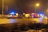 Przy ulicy Łódzkiej w Kaliszu płonęły auta dostawcze. ZDJĘCIA