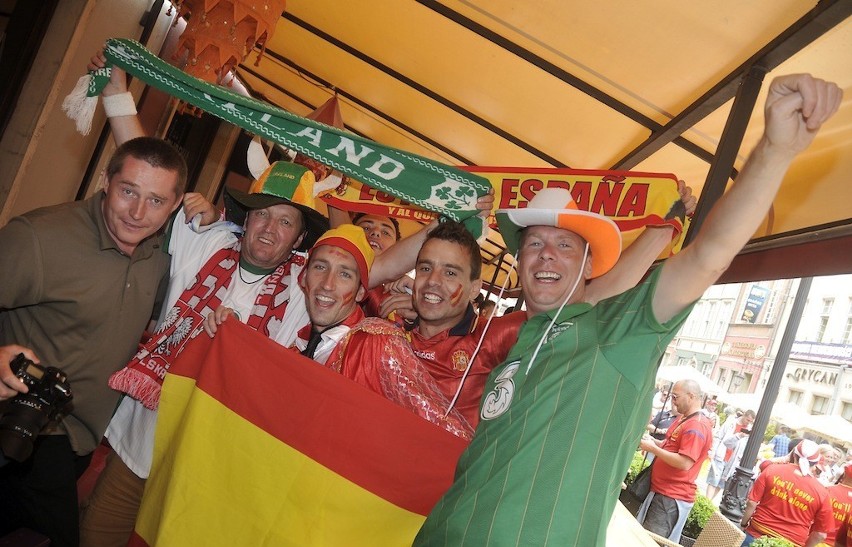 Euro 2012 w Gdańsku: Kibice na meczu Irlandia - Hiszpania [ZDJĘCIA/ FILMY]