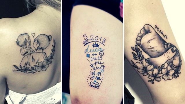 Podkreślenie roli macierzyństwa tatuażem jest coraz częstszym wyborem wielu kobiet, a pomysłów na to jest co nie miara. Tatuaż z imieniem dziecka wydaje się być najbardziej oczywistym rozwiązaniem, ale po co się ograniczać? Zobaczcie najciekawsze wzory na tatuaż dla mamy!