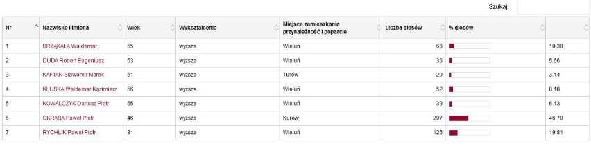 Obwód nr 3. Zespół Szkół nr 2 w Wieluniu, Traugutta 12 Wieluń