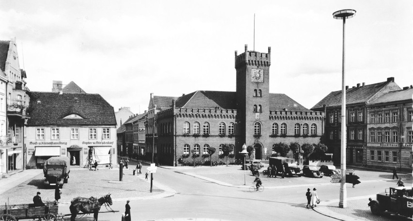 Przedwojenny Markt - rynek w Szczecinku