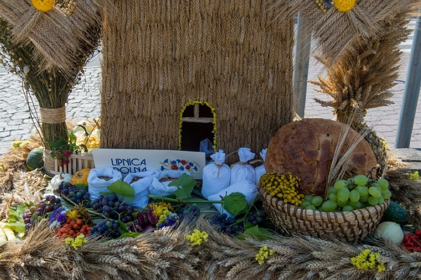 Rolnicy z powiatu bocheńskiego dziękowali za tegoroczne plony. Zdjęcia z dożynek w Bochni