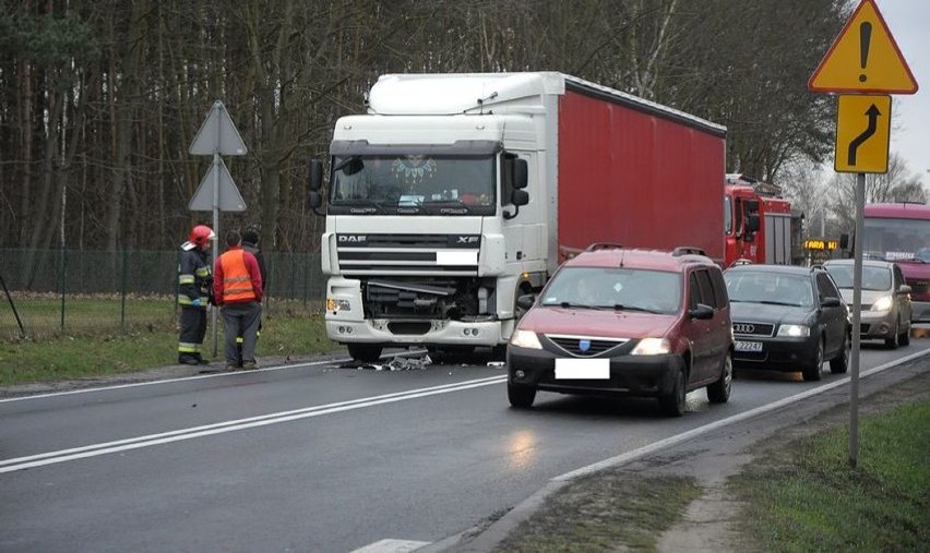 Jedna osoba ranna w zderzeniu w Kołaczkowie