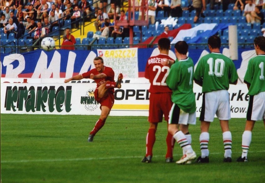 Puchar UEFA 2002: Wisła - Glentoran [archiwalne zdjęcia]