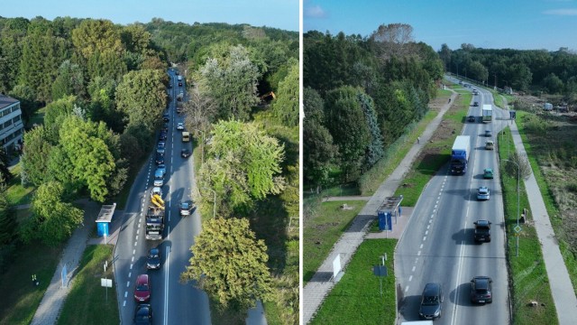 Dwa zdjęcia, które pokazują, jak wycinka drzew potrafi zmienić krajobraz