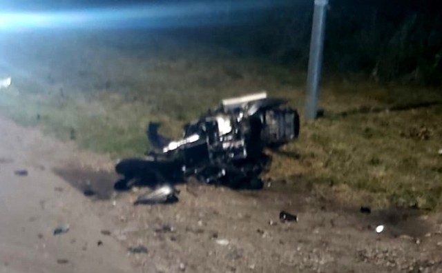 W wyniku wypadku w Polskich Łąkach, do którego doszło 17 lipca ranny został 29-letni motocyklista