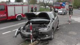 Wypadek w Kaliszu. Zderzenie aut na alei Wojska Polskiego [FOTO]