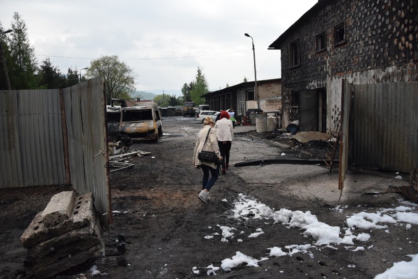 Pożar magazynów przy ul. Stolarskiej. Prokuratura zakończyła śledztwo