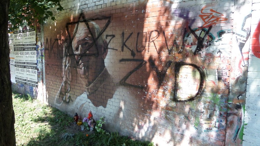 Zdewastowane graffiti przez lata stało się ważnym punktem na...