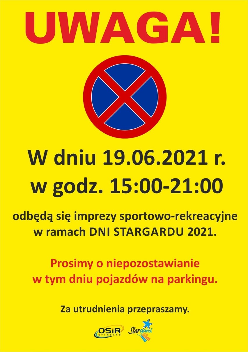 Sportowe Dni Stargardu 2021. Ulica Szczecińska będzie wyłączona z ruchu!