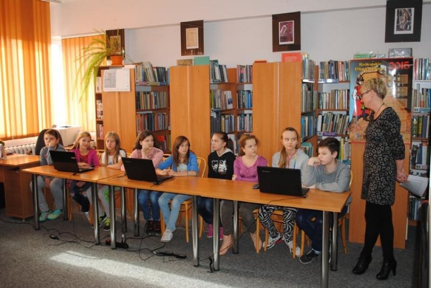 Link do przyszłości w bibliotece w Łęczycy