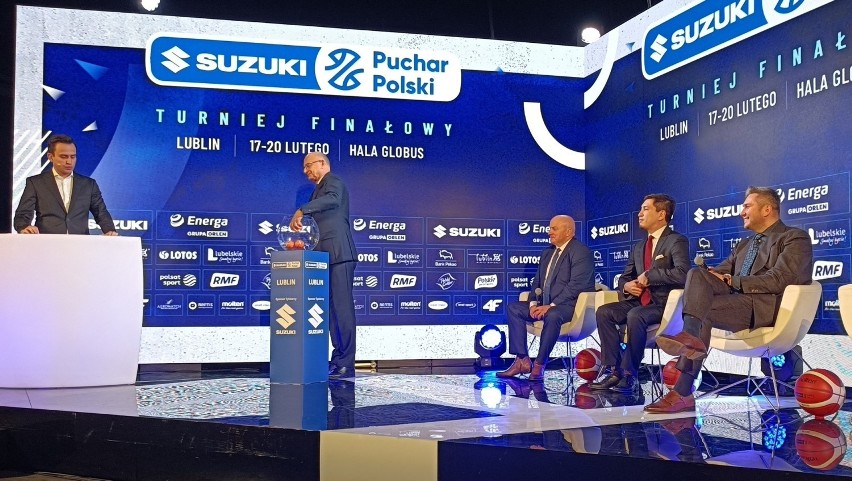 Poznaliśmy pary Suzuki Pucharu Polski w koszykówce. Start Lublin trafił na trudnego rywala