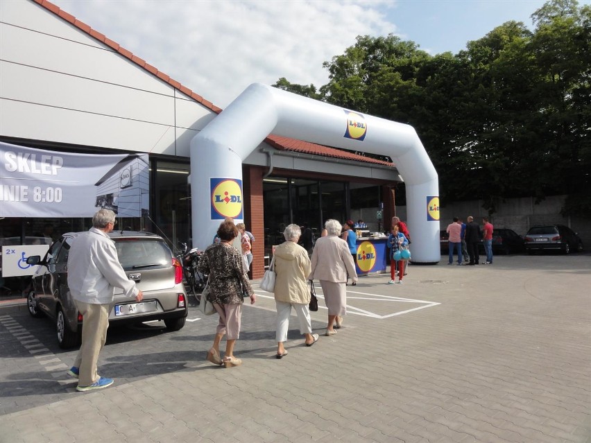 W Kartuzach market Lidl otwarty po modernizacji