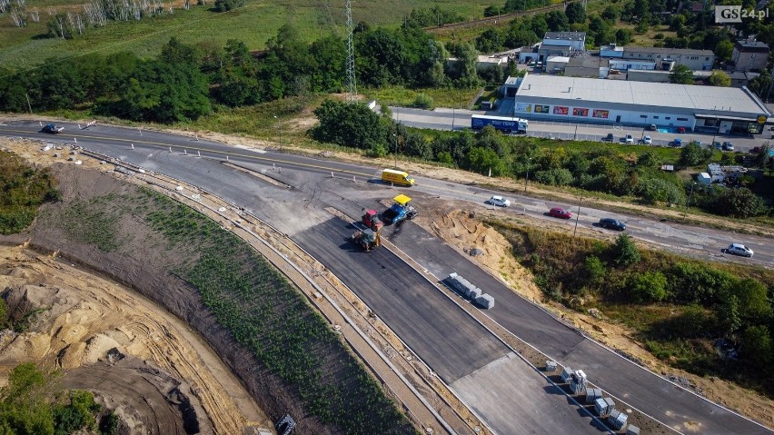 Sprawdzamy, jak idzie budowa Węzła Granitowa w Szczecinie. Zobacz nowe zdjęcia!