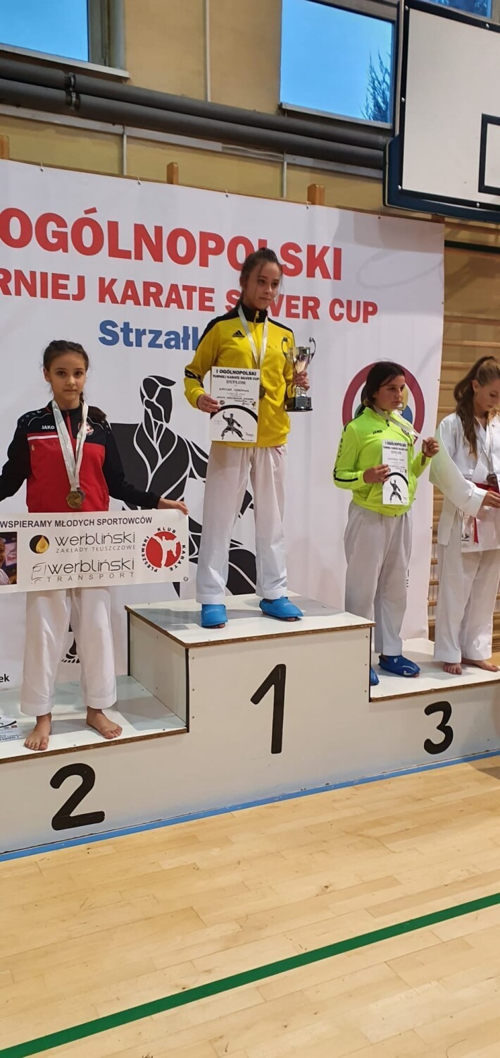 Maja Kolanowska była druga w kumite juniorek młodszych (-54 kg).