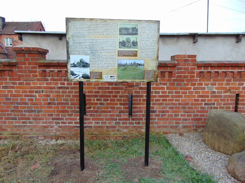 Miejsce pamięci w Stargardzie. Pomnik byłych mieszkańców Kluczewa 