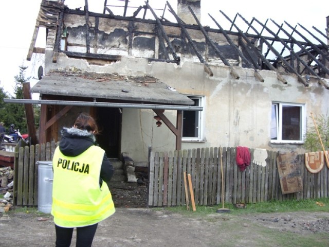 68-latek świadomie podpalił dom w Samborowie