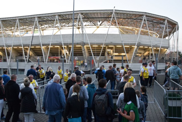 Stadion Miejski w Bielsku-Białej.