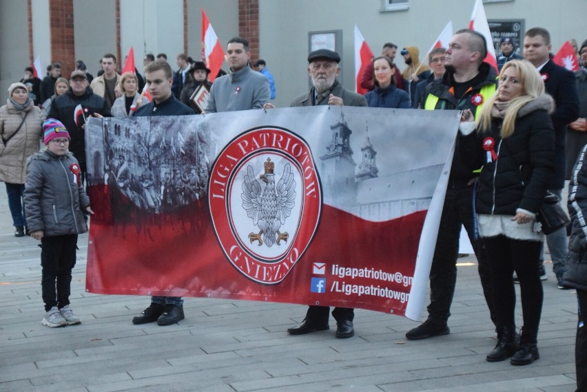 Gnieźnieński Marsz Niepodległości przeszedł ulicami miasta