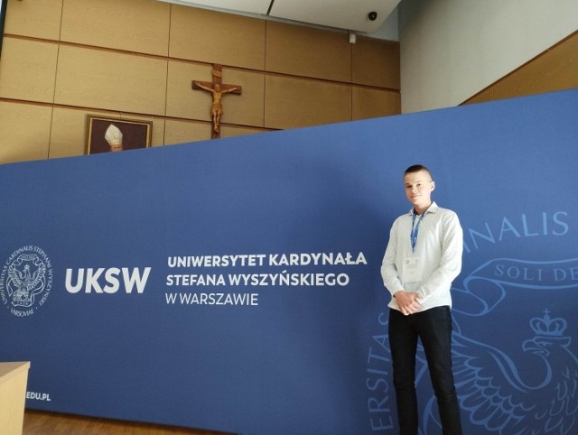 Łukasz Latos z Zespołu Szkół Leśnych w Tucholi został finalistą ogólnopolskiej olimpiady