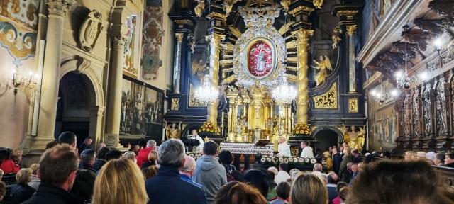 Kalwaria Zebrzydowska. Msza z udziałem członków ruchu AA