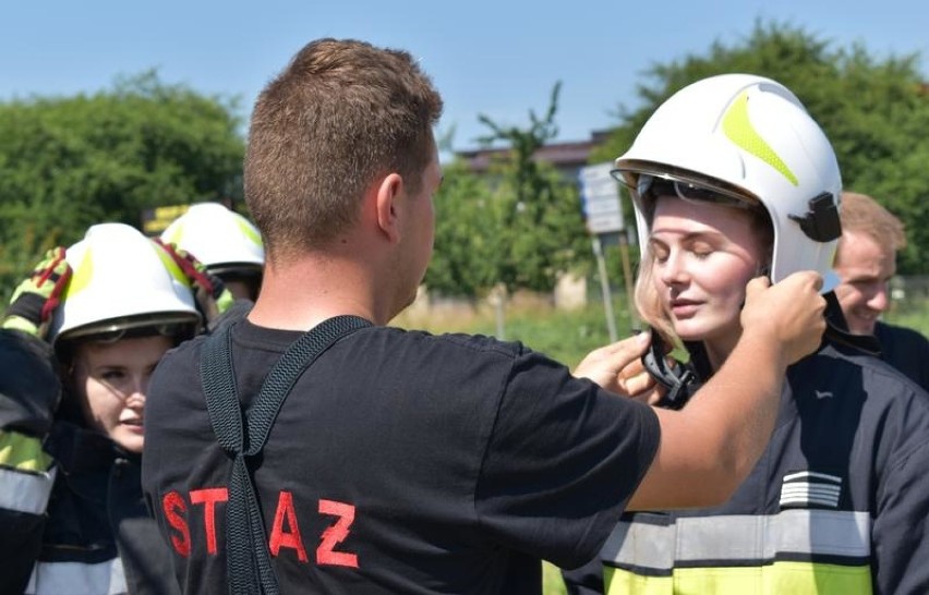 Studenci PWSZ w Oświęcimiu ćwiczyli z ratownikami i strażakami