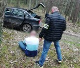 Kradzieże butli gazowych w Piotrkowie: Złodziej zatrzymany w pościgu ZDJĘCIA