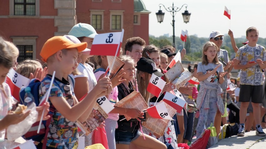 Już po raz siódmy młodzi warszawiacy zaśpiewali na placu...