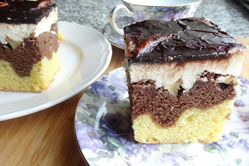 Dla miłośników czekolady proponujemy wyjątkowe ciasto fale...